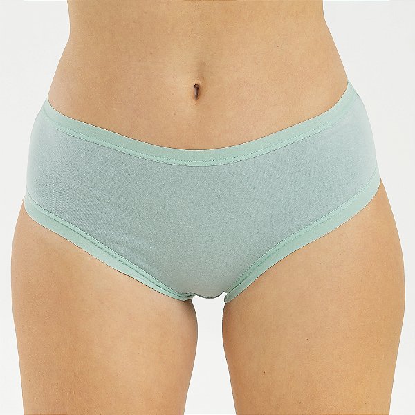 Calcinha De Algodão Tanga Alta Leticia Theos 14TH