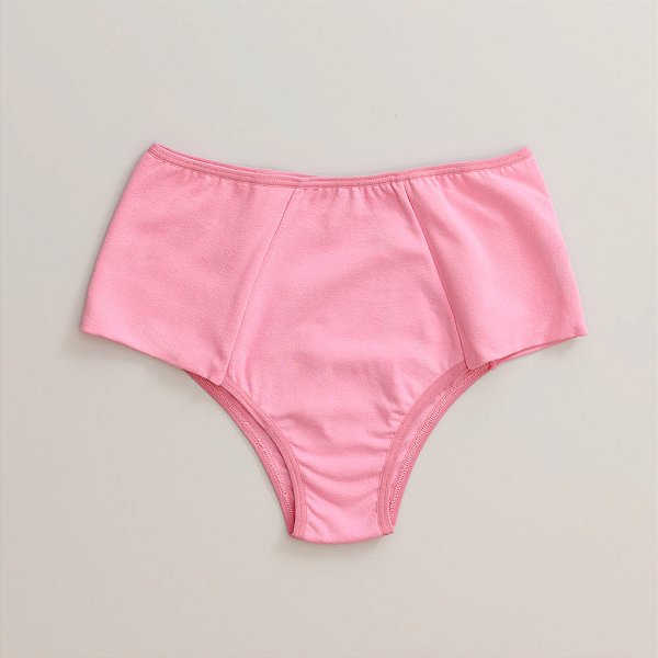 Calcinha de algodão Tanga Lateral e Frente Dupla Emily Barby 43-BY