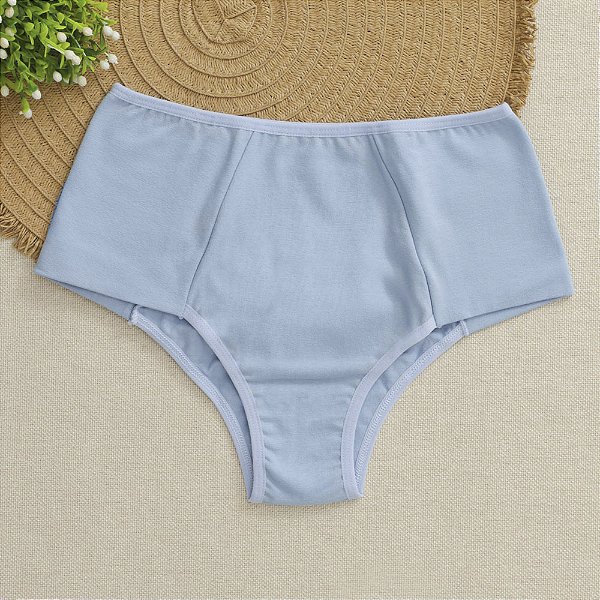 Calcinha de algodão Tanga Lateral e Frente Dupla Emily Frozem 43FR