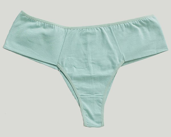 Calcinha De Algodão Fio Duplo Lateral Dupla Laura Theos 77TH
