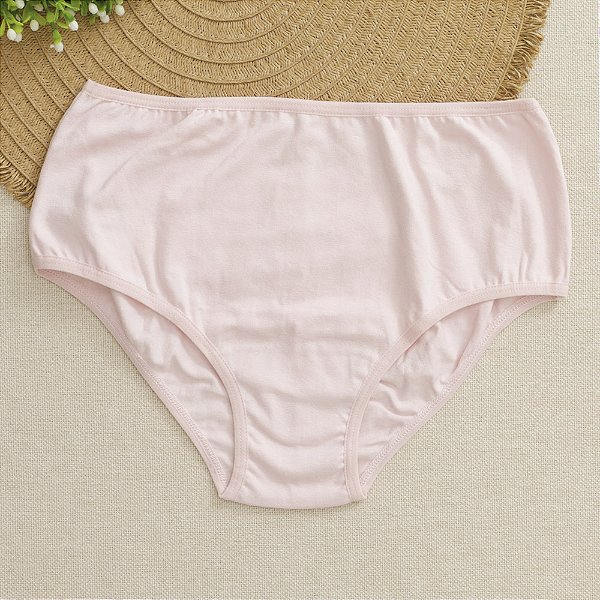 Calcinha de Algodão Anatômica Ruti Rosa Bebe 32-BB