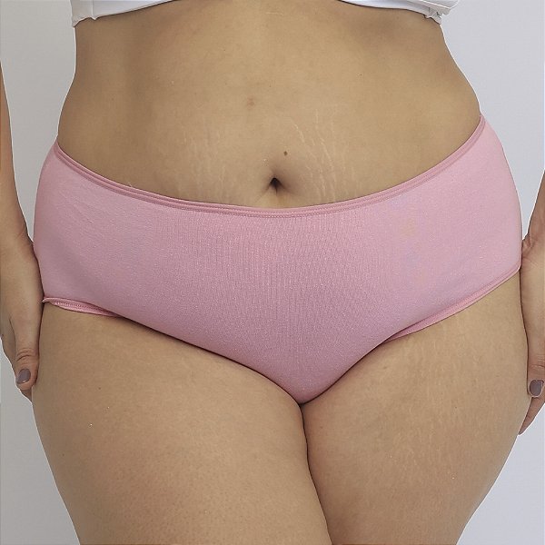 Calcinha De Algodão Plus Size Anatômica Ruti Barby 33-BY