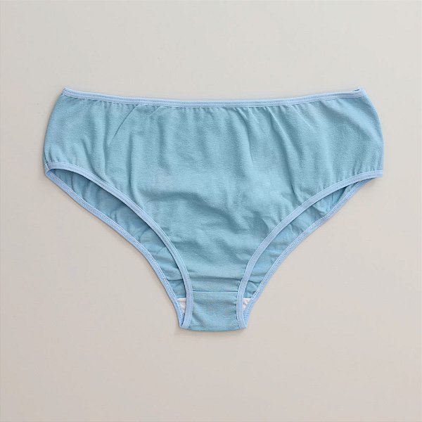 Calcinha De Algodão Tanga Alta Plus Size Angela Frozem 40-FR