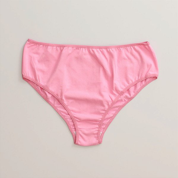 Calcinha De Algodão Tanga Alta Plus Size Ângela Barby 40-BY
