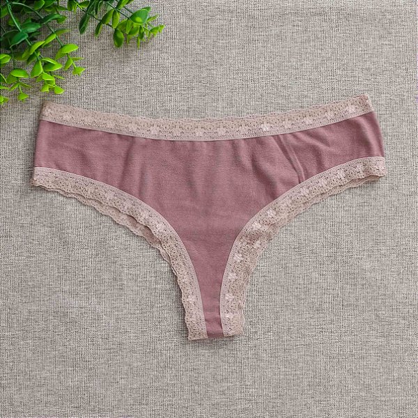 Calcinhas De Algodão Semi Fio Dental Boreale Injoy Alvorada 49AL