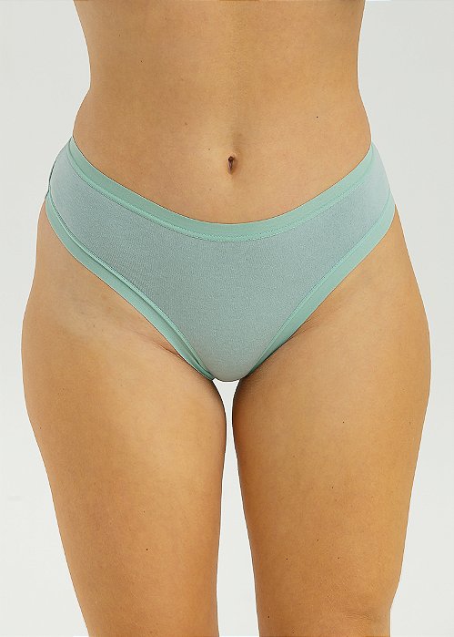 Calcinha De Algodão Fio Duplo Lia Theos 51TH