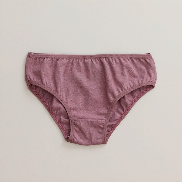 Calcinha de Algodão Infantil de Elástico Fechado Ária Alvorada 21-AL