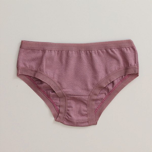 Calcinha de Algodão Infantil Maitê de Elástico Aberto Alvorada 17-AL