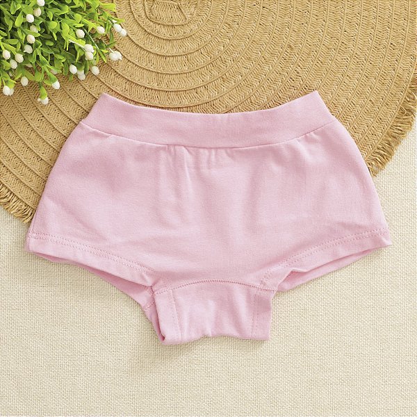 Calcinha de Algodão Boxer Infantil Barby 57BY