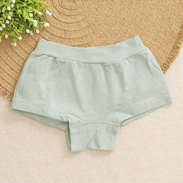 Calcinha de Algodão Boxer Infantil Theos 57TH