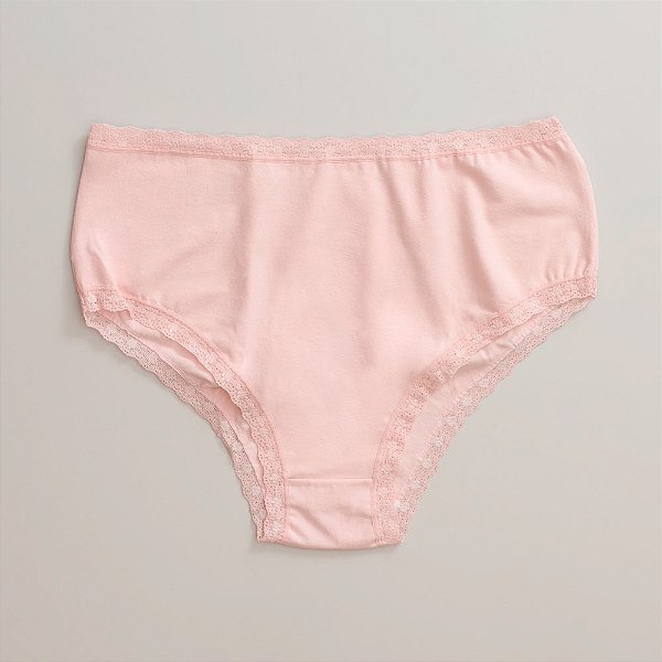 Tanga Alta Boreale Eduarda Plus Size Rosa Bebe 84-BB