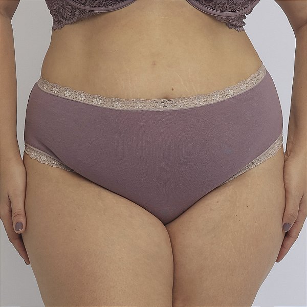Tanga Alta Boreale Eduarda Plus Size Alvorada 84-AL