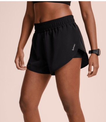 Short Lupo AF Duplo Preto77261