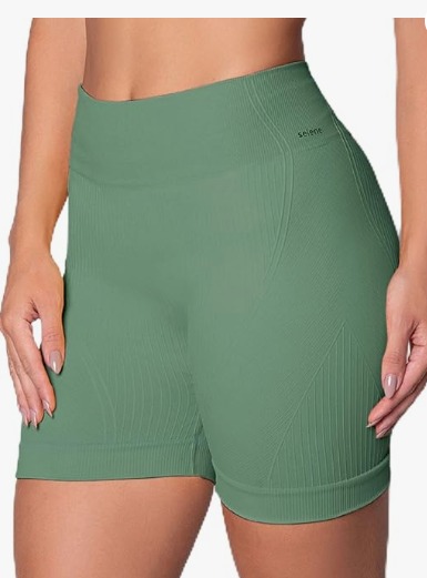 Shorts Sem Costura Canelado 20923