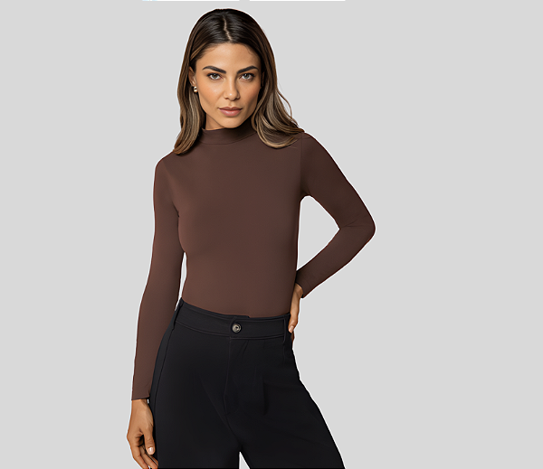 Blusa Gola Alta S/Costura Lupo 45100