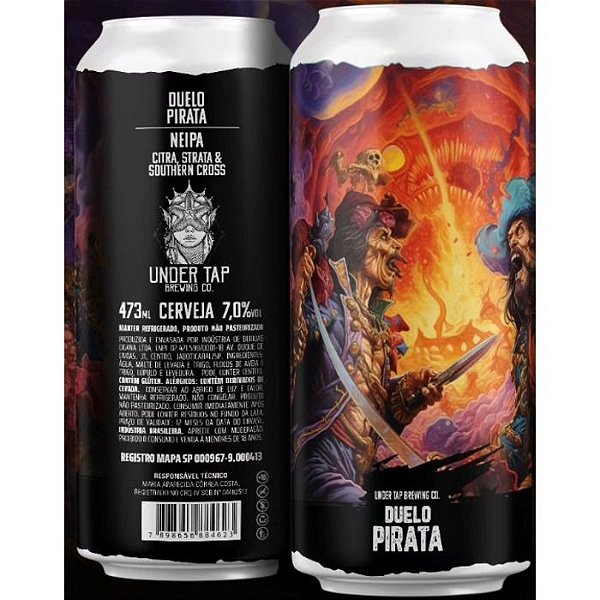Cerveja Undertap - Duelo Pirata
