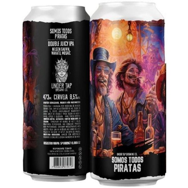 Cerveja Undertap - Somos Todos Piratas