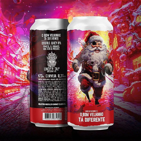 Cerveja Undertap - O Bom Velhinho Tá Diferente