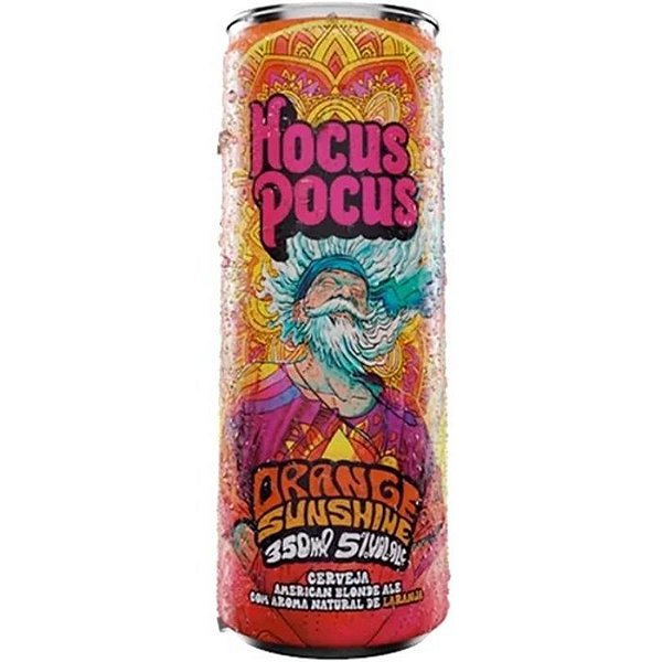 Cerveja Hocus Pocus - Orange Sunshine lata 355ml