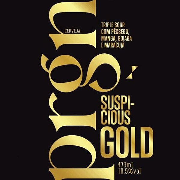 Cerveja Peregrinos - Suspicious Gold