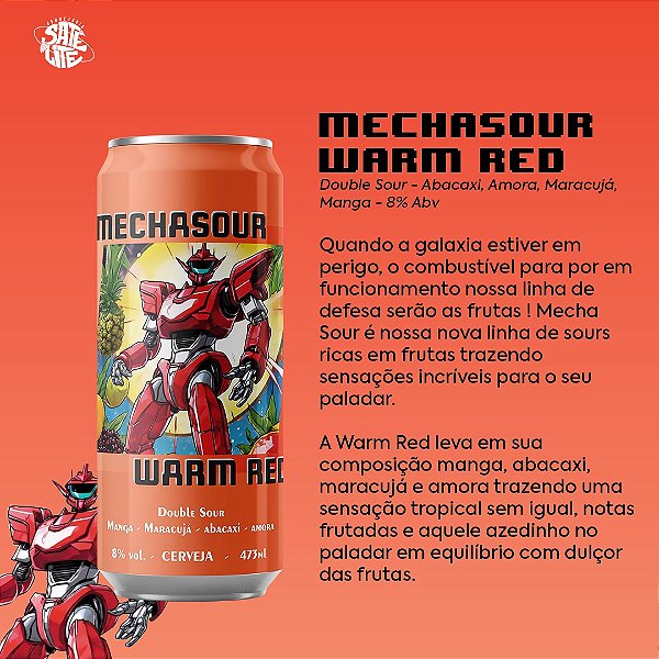 Cerveja Satelite - MechaSour Warm Red