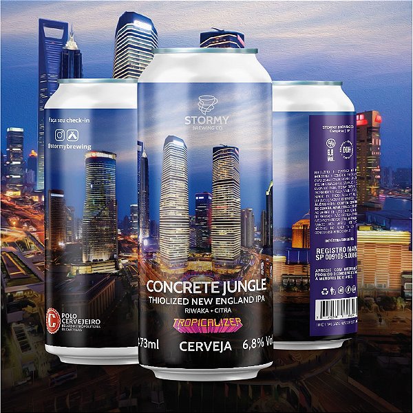 Cerveja Stormy - Concrete Jungle