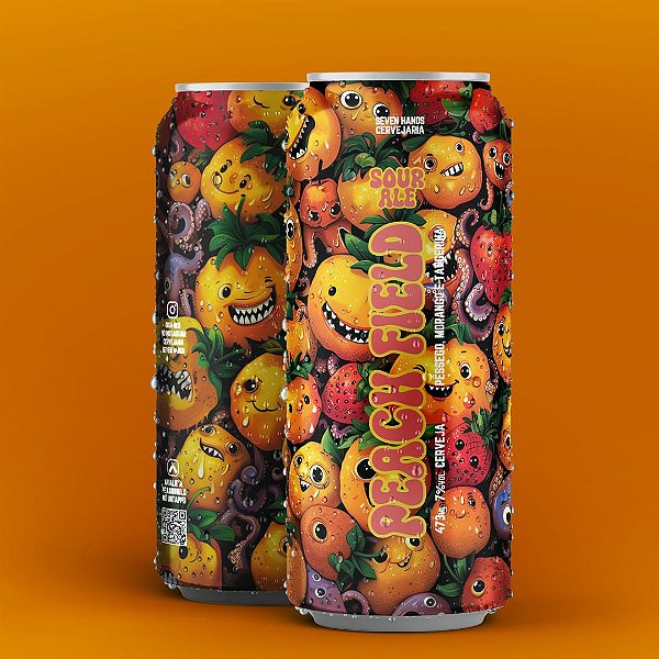 Cerveja Seven Hands - Peach Field