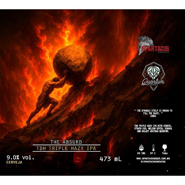 Cerveja Spartacus - The Absurd