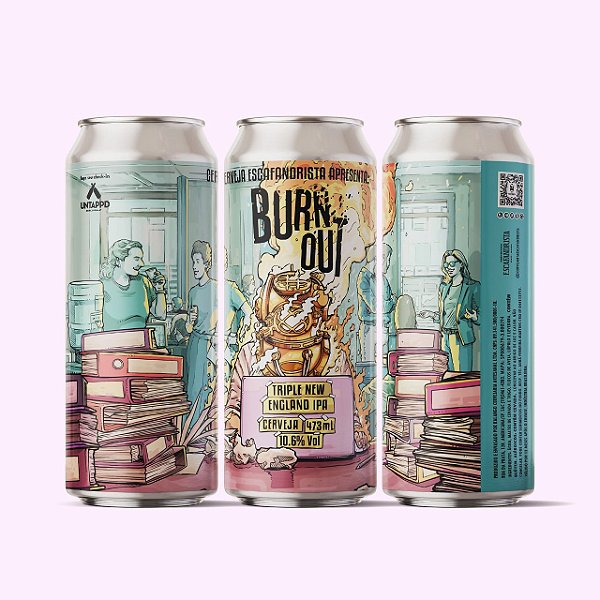 Cerveja Escafandrista - Burnout