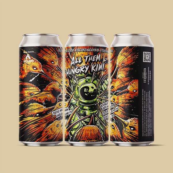 Cerveja Escafandrista - All Them Hungry Kiwi