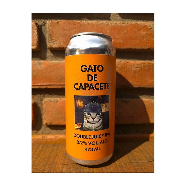 Cerveja Captain Brew - Gato de Capacete