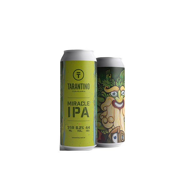 Cerveja Tarantino - Miracle IPA 350ml