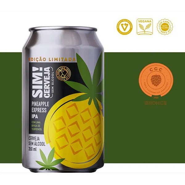 Cerveja sem álcool SIM! - Pineapple Express