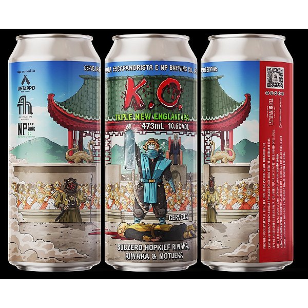 Cerveja Escafandrista - K.O. 2025