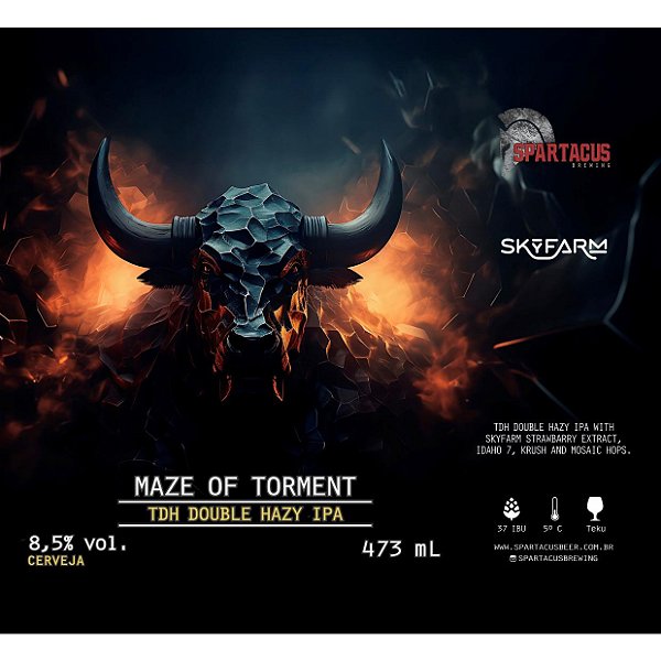 Cerveja Spartacus - Maze of Torment