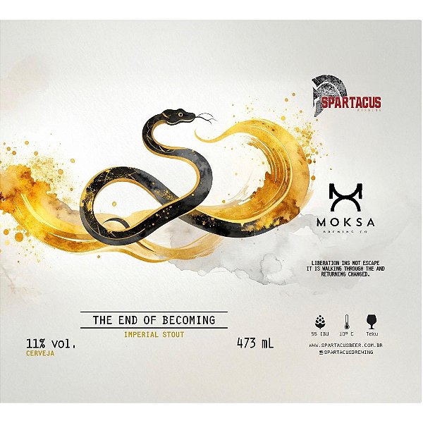 Cerveja Spartacus - The End of the Becoming