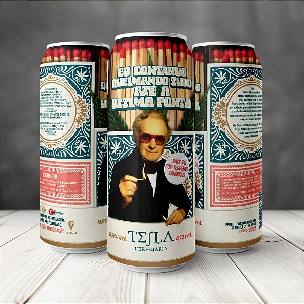 Cerveja Tesla - Eu Continuo Queimando Tudo