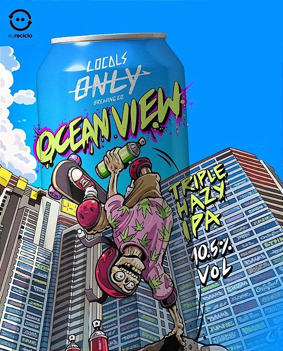 Cerveja Locals Only - Ocean View