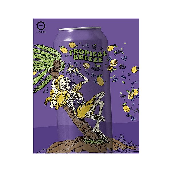 Cerveja Locals Only - TROPICAL BREEZE - JABUTICABA, MIRTILO E MARACUJA