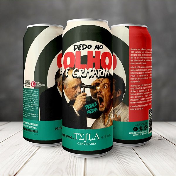 Cerveja Tesla - Dedo no Olho e Gritaria