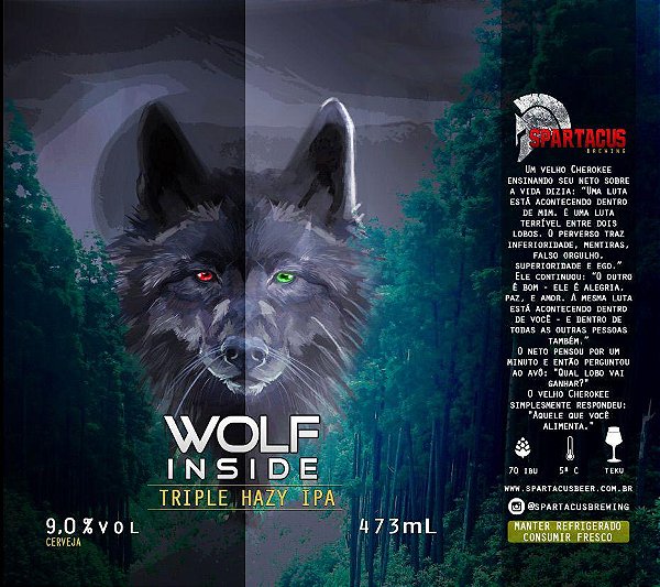 Cerveja Spartacus - Wolf
