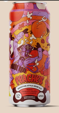 Cerveja Escafandrista - Peaches Smoothie-style Sour Ale