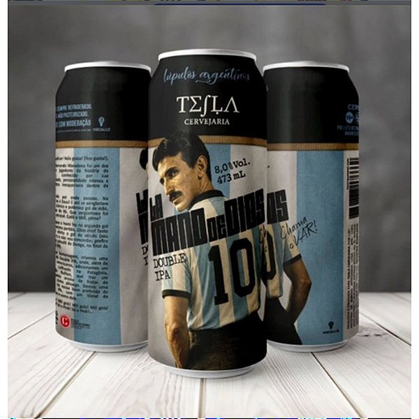 Cerveja Tesla - La Mano de DIOS