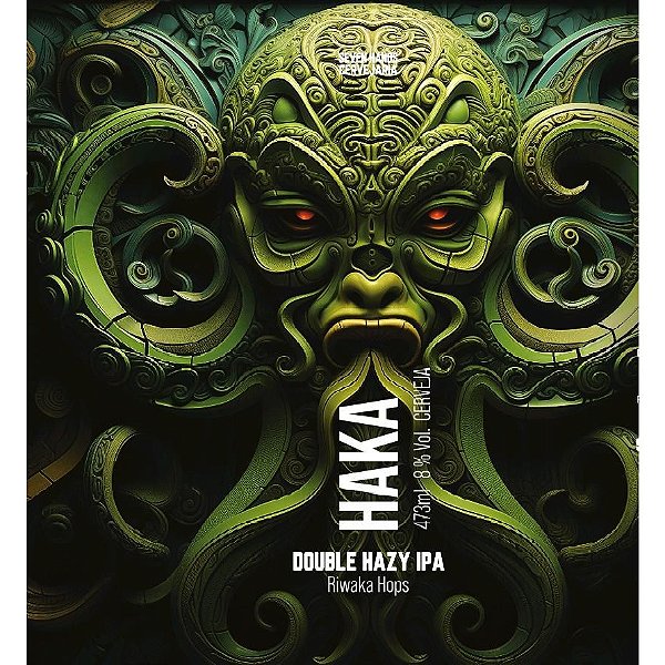 Cerveja Seven Hands - Double Hazy IPA - HAKA