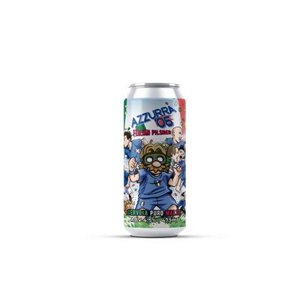 Cerveja Salvador - AZZURRA06 Italian Pilsener 5%ABV