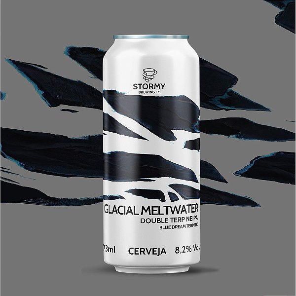 Cerveja Stormy - Glacial Meltwater (Double Terp NEIPA)