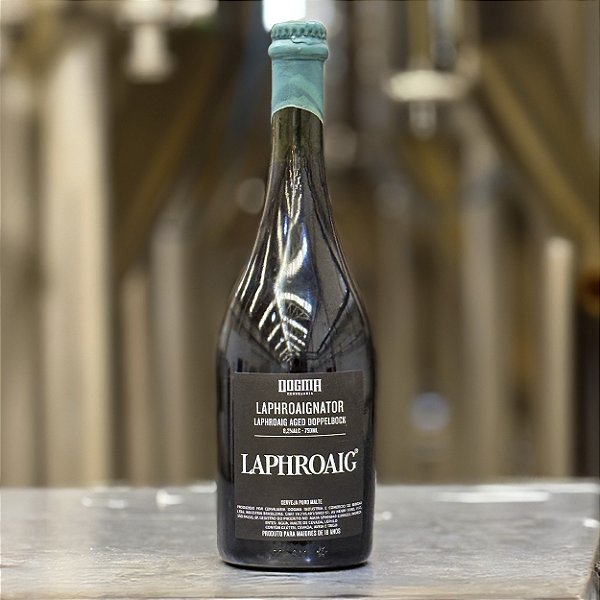 Cerveja Dogma - LAPHROAIGNATOR AGED DOPPELBOCK