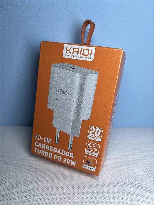 Fonte Kaidi - KD 108 - 20W - USB-C