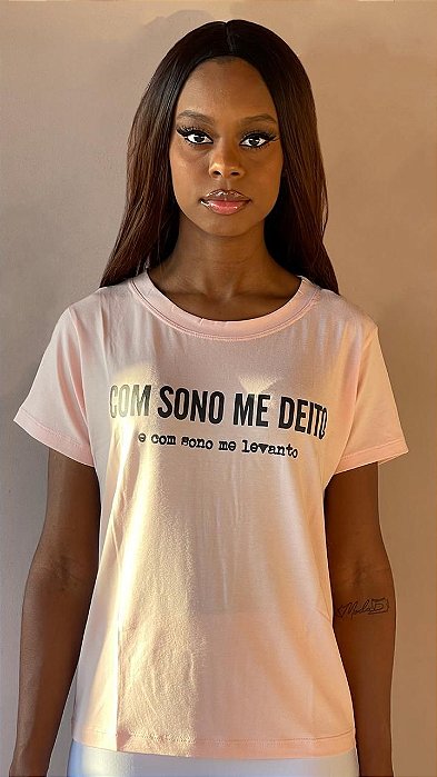 Blusa T-shirt  Frase
