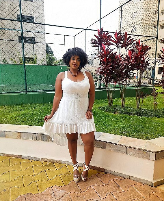 Vestido Plus Size Sereia